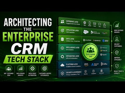 Architecting the Enterprise CRM Tech Stack |Build Intelligent Customer Relationship Platform| Uplatz