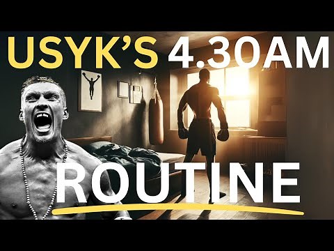 Inside Oleksandr Usyk’s 4:30 AM Training Routine: Usyk’s BEAST Training Method and Boxing Style