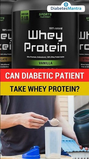 Can Diabetic Patients Take Whey Protein? | Safe or Risky?