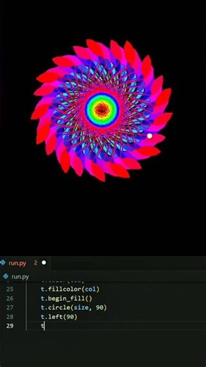 Amazing Python Pattern #shorts