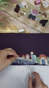 12K views · 272 reactions | วิธีการสอยงาน appliqué ให้นูนสวยแบบง่ายๆ #applique #appliqué #patchwork #Handmadebags #diy #quilting #quilt #tutorials #Embroidery | Dusa Quilte | Facebook