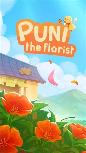 Run a flower shop and craft your own unique bouquets in Puni the Florist! Out today on Steam 💐