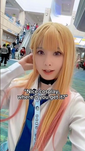 Marin did her best too 😤 | My Dress-Up Darling Cosplay #mydressupdarling #cosplay #hamucotton