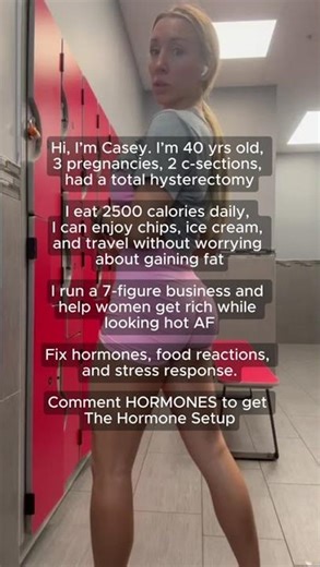 How to get your body and hormones back