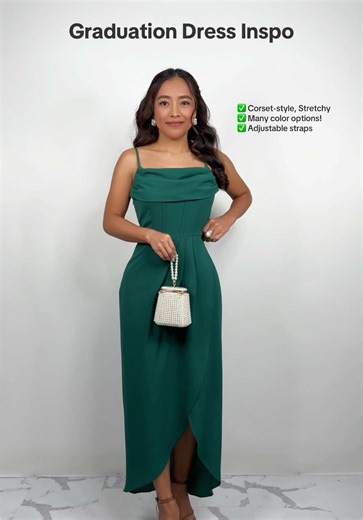 Graduation dress inspo❤️ Many color options! #graduationdress #graduationdresses #graduationoutfit #graduationoutfitideas #graduationdressinspo