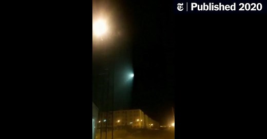 Video Shows Ukrainian Plane Being Hit Over Iran