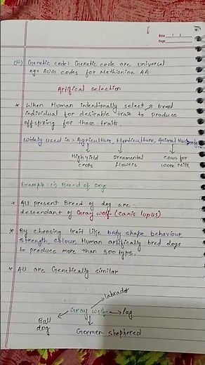 evolution Note , class 12