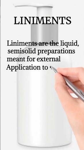 Definition of Liniment || Pharmaceutics || Medi Queries.