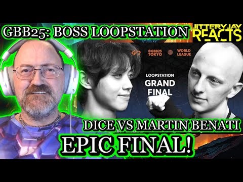 Dice vs Martin Benati - GBB25: BOSS Loopstation - Grand Final - Reaction