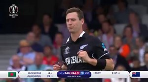 6.1M views · 7.6K reactions | #OnThisDay last year, New Zealand won a thriller against Bangladesh to claim their second CWC19 win! The Black Caps lost eight wickets in the 245-run chase at The Oval, but the century partnership between Ross Taylor and Kane Williamson was enough to push them over the line  Log in to the ICC vault to watch unseen extended highlights from the game  icc-cricket.com/video/vault | ICC Cricket World Cup | Facebook