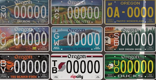 18 Oregon license plate designs, ranked