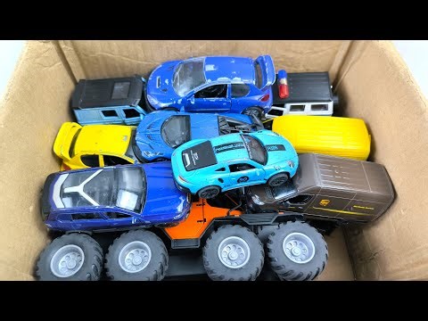 Box Full of Model Cars -Mazda Mx5, Koenigesgg Jesko, Lamborghini Scv12, Byd Yang Wang U8, Toyota Car