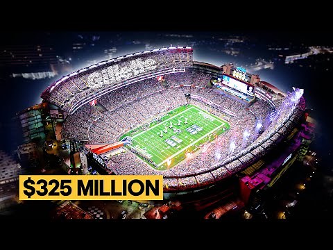Inside The $325 Million New England Stadium