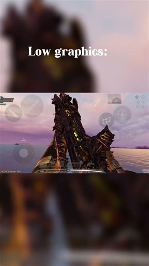 AK117 GRIM LOW GRAPHICS VS HIGH GRAPHICS. #cod #trending #codwar #callofdutymobile