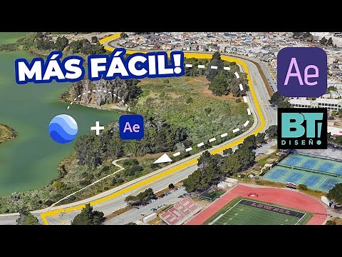 MÁS FÁCIL!!!!: Trayectos 3D con Google Earth y After Effects - Otra Técnica