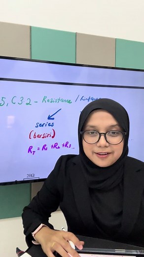 Resistance - Series: Form 5 Physics Chapter 3.2