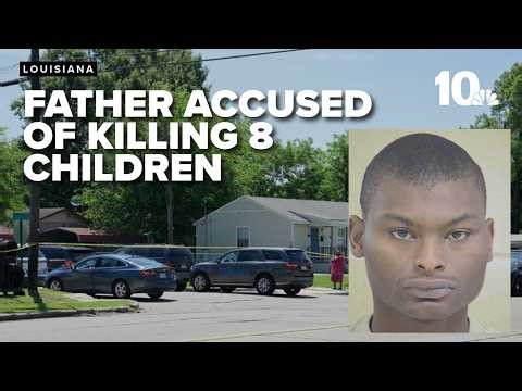 What we know about Louisiana father accused of killing eight children, who is Shamar Elkins?