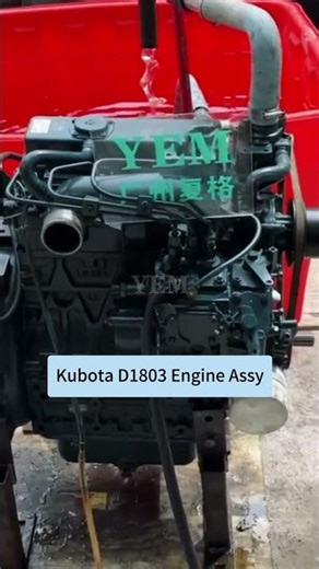 The Starter Video For Kubota D1803 Engine Assy