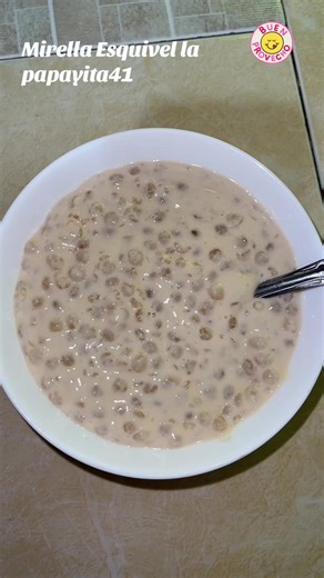 Delicioso postre de tapioca con leche fácil de preparar