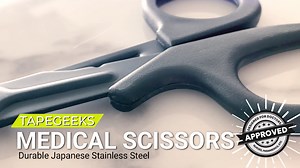 Watch Professional Non-Stick Stainless Steel Bandage Scissors on Amazon Live