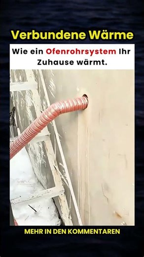 Wie ein Ofenrohrsystem Ihr Zuhause effizient heizt! 🤯🔥🛠️