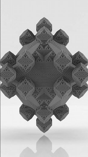 176-Neighbor Cellular Automaton #mathart #houdini