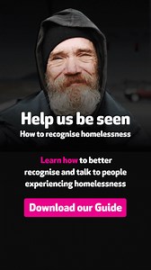 Homelessness is a growing and silent epidemic in Australia. 😢 Help us make it more visible. 👉 Download our guide and learn how to better recognise and talk to people in your community experiencing homelessness today. | Mission Australia