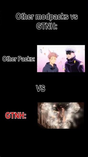 GTNH VS Other modpacks #gregtechnewhorizons #gtnh #minecraft #gaming