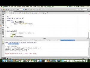 single inheritance in C++
