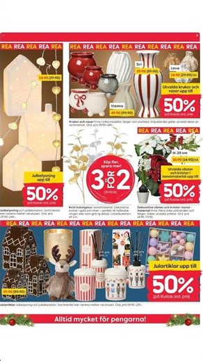 Rusta - erbjudanden 24/12 - 04/01