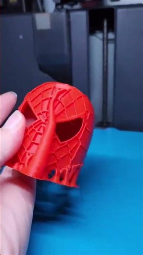 Spiderman elf on a shelf mask, supports still intact... #Shorts #md3dcreations