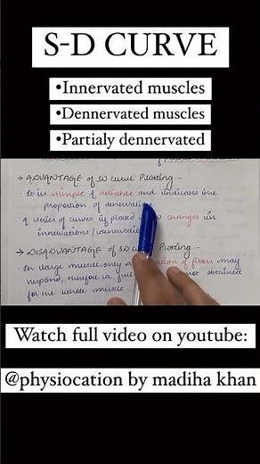 Want to learn about SD CURVE? just go and check full video on youtube. #electrotherapy #SDcurve