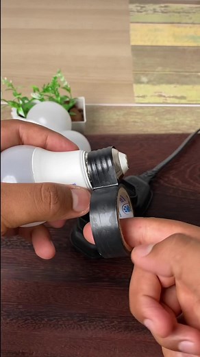 Fix Burned Out LED Bulb with Electrical Tape