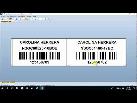 Tutorial configurar base de datos con BARTENDER y Excel.