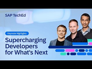 Keynote Highlights: AI, Agents, and More in 9 Minutes | SAP TechEd 2025