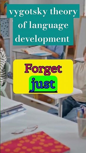 vygotsky theory of language development #psychologyshorts
