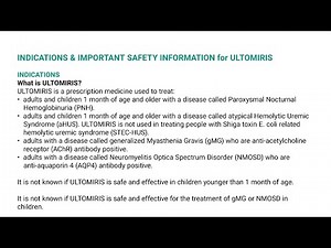 ULTOMIRIS (ravulizumab-cwvz) Indications and Important Safety Information, including Boxed WARNING.
