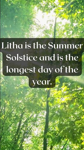 What is Litha?