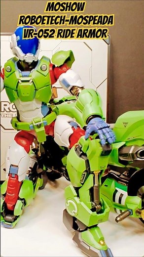 MOSHOW MOSPEADA-ROBOTECH CYCLONE RIDE ARMOR #robotech #mospeada #macross #anime #animefigures