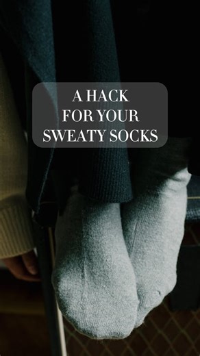 Madame Sweat on Instagram: "Here's my #sweatyfeet hack for your socks!🧦 Comment "Sweat Powder" below for more details!⬇️ #sweat #bodysweat #personalhygiene"