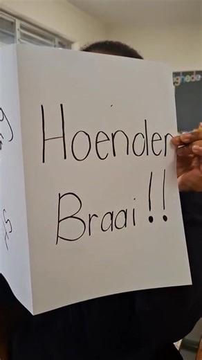 Moorreesburg Hoërskool Fondsinsameling – Hoenderbraai! 🔥 Kom ondersteun ons skool se fondsinsameling! 🍗 📅 Datum: Vrydag, 7 November 2025 💰 Kaartjies: R80 per bord 🍽️ Ingesluit: Hoenderboud & dy, wors, slaai en ’n broodrolletjie Kaartjies is nou beskikbaar, maar moenie wag nie – die sluitingsdatum is Maandag, 3 November 2025! Ondersteun asseblief Moorreesburg Hoërskool en help ons om ’n verskil te maak! 💙💛 Kontak die skool of enige leerder vir kaartjies. #MoorreesburgHS #Fondsinsameling #H