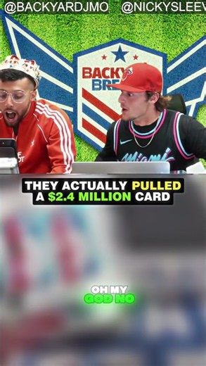 WE PULLED A CARD WORTH $2.4 MILLION 😱 ‪@BackyardBreaks‬
