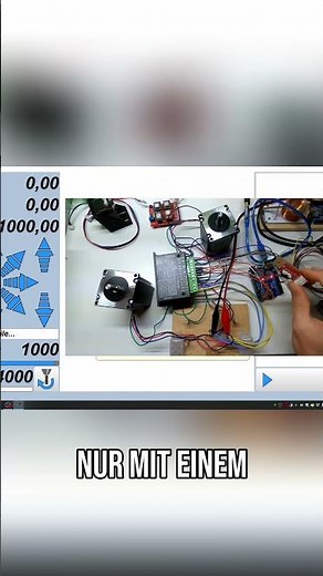Ingenious: CNC zero point with just ONE switch! 🛠️ #electronics #diy #arduino