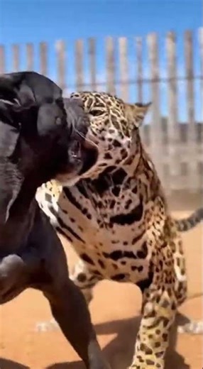 Cane Corso vs Leopard: An Unbelievable Encounter! 😱 #shorts