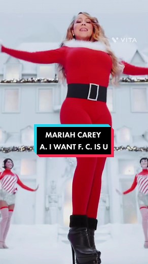 Mariah Carey Christmas Song Performance