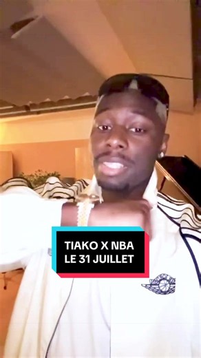 Tiako x NBA : événement spécial le 31 juillet à Paris