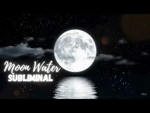 ⋆ ☽ moon water subliminal | Full Moon Manifestation | Law of Attraction ☽