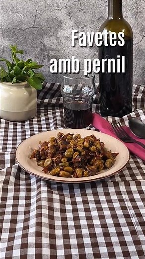 Favetes amb pernil