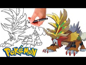 How To Draw GOUGING FIRE POKEMON #1020 | Generation 9
