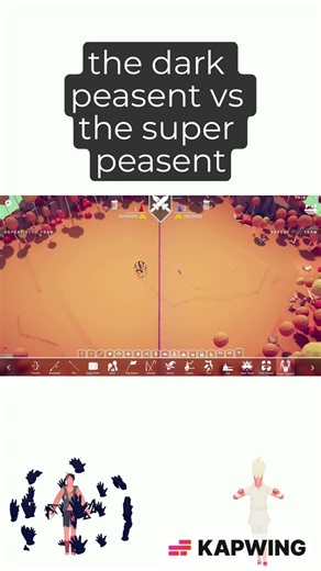 dark peasent vs super peasent